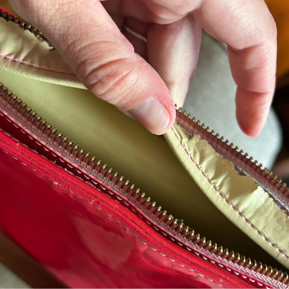 Louis Vuitton Houston Bag Monogram Vernis Fuchsia Pink - Picture 7 of 8